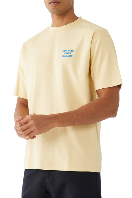 Le Slogan Cotton T-Shirt